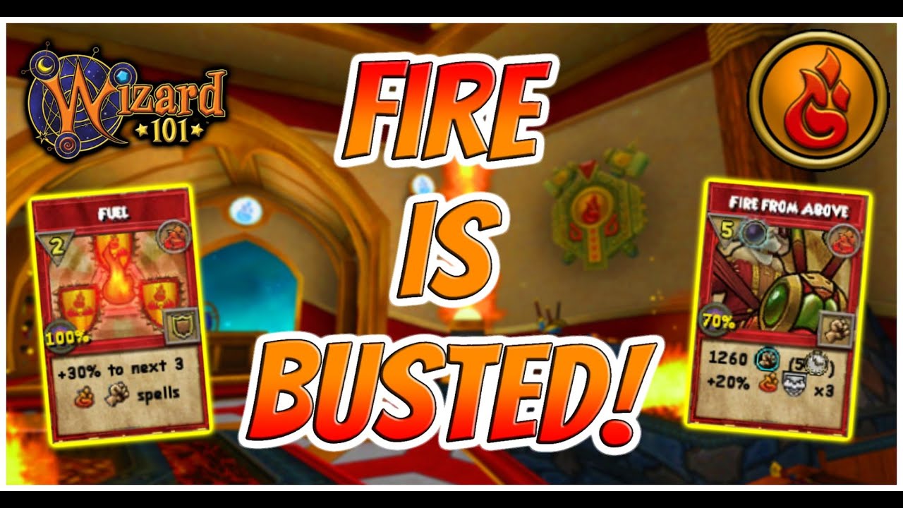 Wizard101: Max Fire PvP (160) Fire is BROKEN!