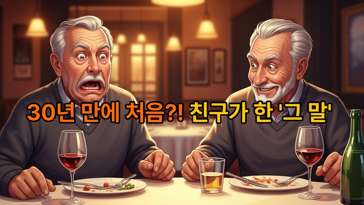 삼십 년 공짜 인생, 오늘 처음 내가 계산했다