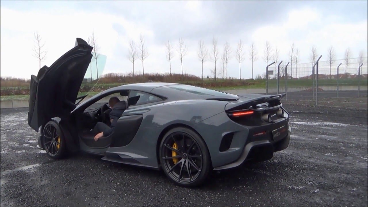 Mclaren 675LT Ride! Start Up's, Accelerations, Autobahn & Tunnel