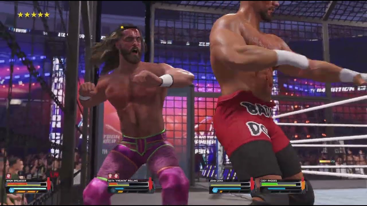 WWE 2K25_Elimination Chamber