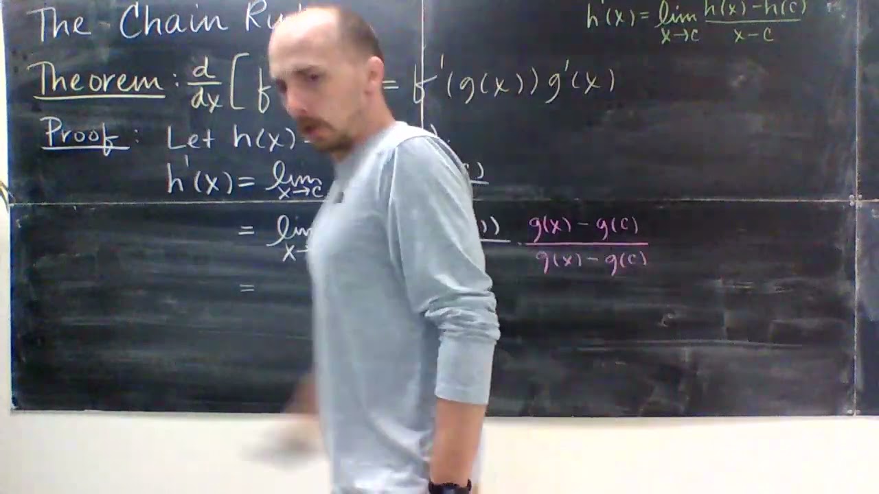 Proof of the Chain Rule