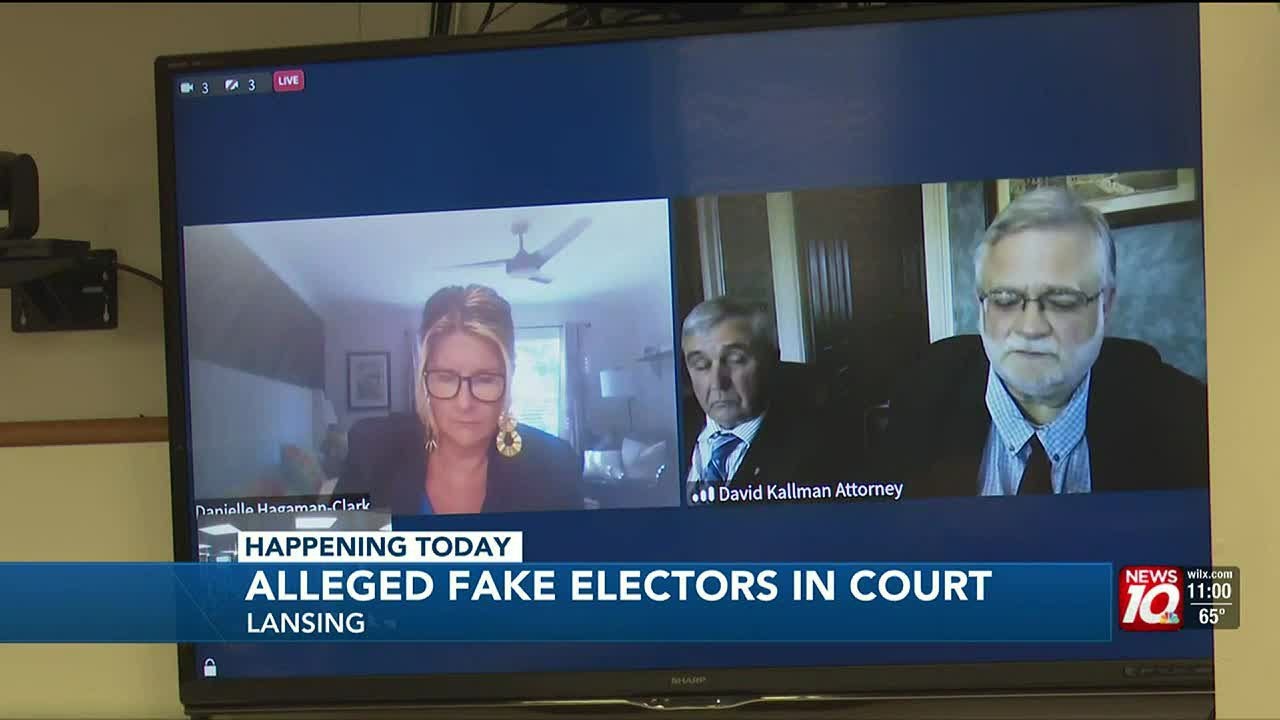 14 of 16 alleged fake electors appear in court