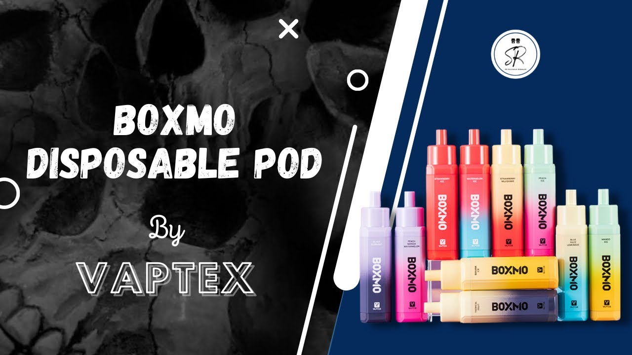 Boxmo Disposable pod by VAPTEX ديسبوزبل بوكسمو اللي مايخلص من شركة فابتكس