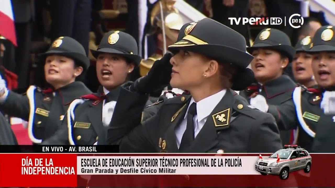 Divisiones de la PNP se hacen presentes en el Desfile Cívico Militar