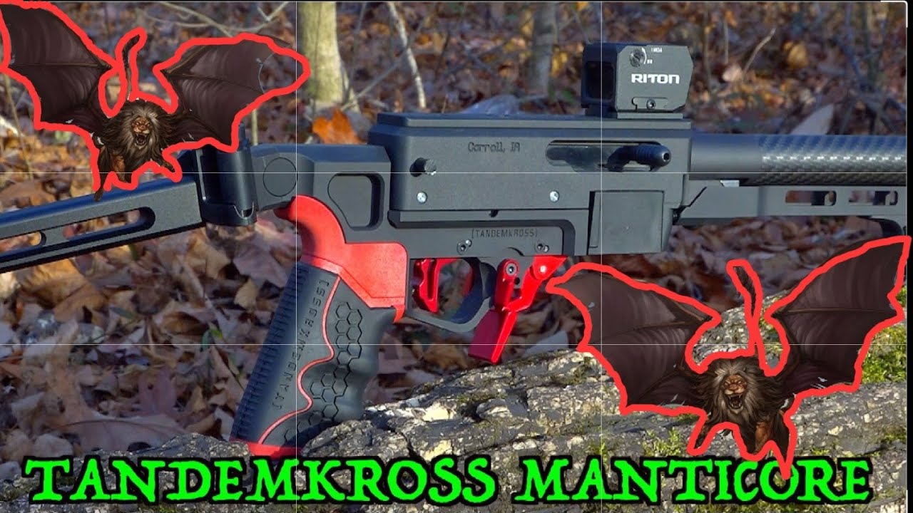 TANDEMKROSS MANTICORE - THE LIGHTEST 22lr RIFLE IN THE WORLD?