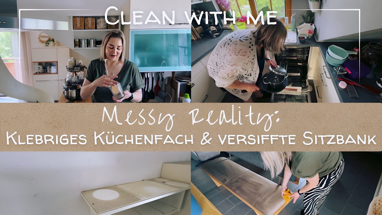 Sessel-Sanierung & Küchen-Ekelzone – Putzaction | inkl. Morgenrunde #home