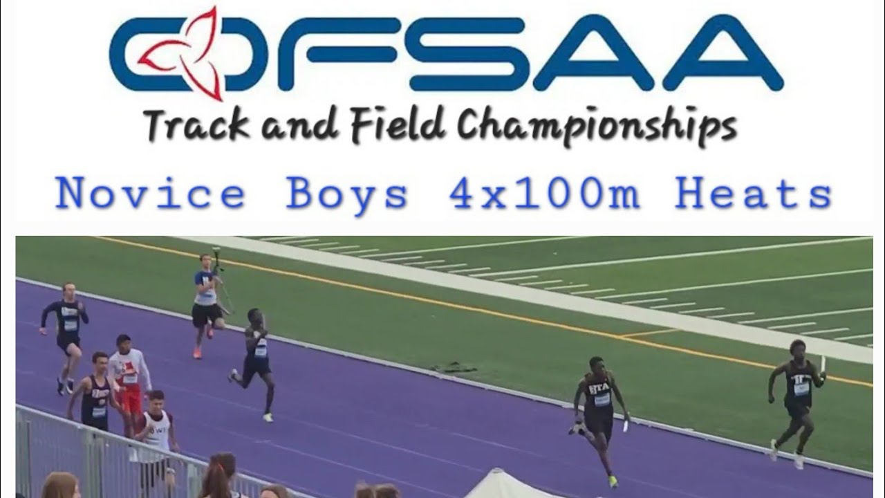 Novice Boys 4x100m Heats | OFSAA Track and Field Championships | June 6th, 2024