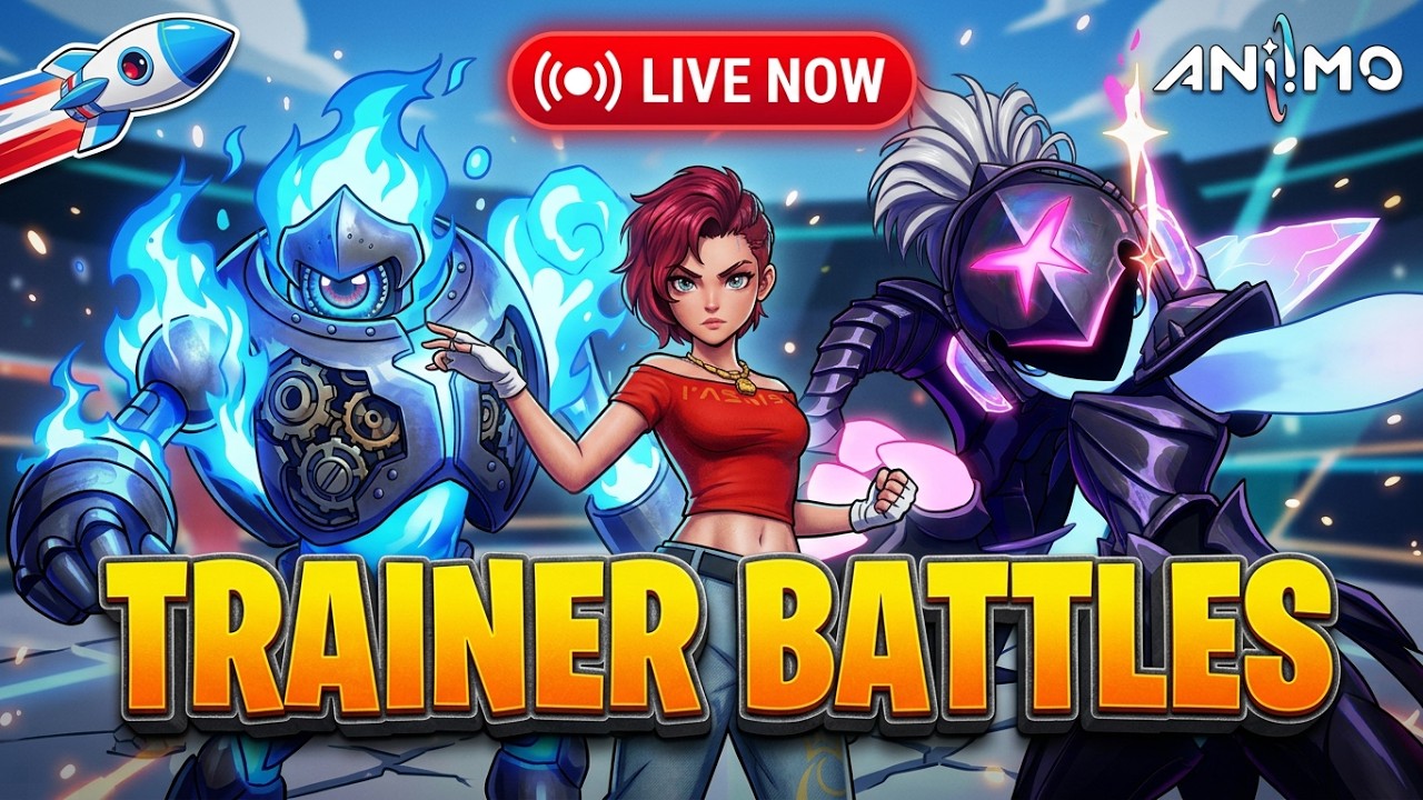 Battling All Trainers | Finishing the Aniimo Story