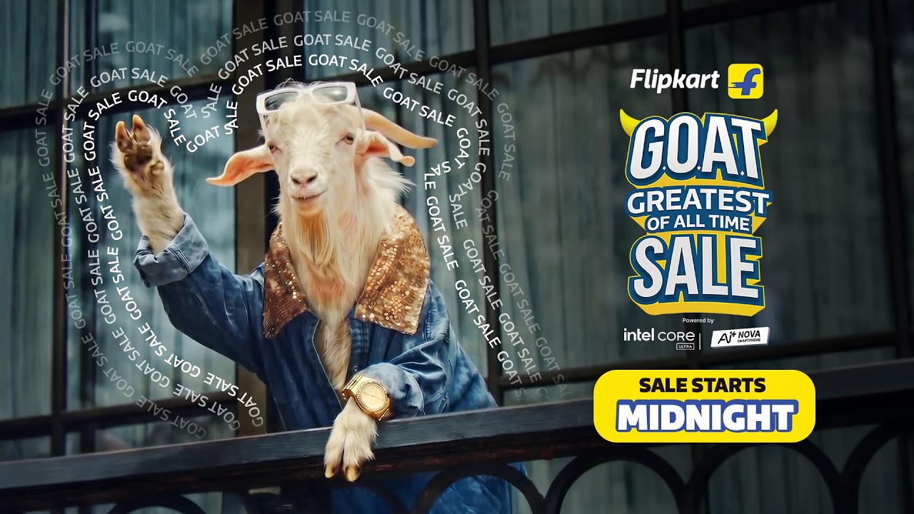 Flipkart GOAT Sale | Sale starts Midnight