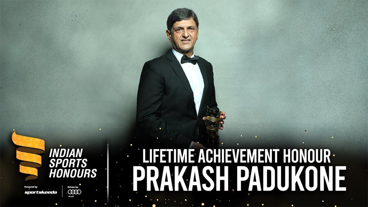 Lifetime Achievement Honour - Prakash Padukone #ish2023 #bluerising