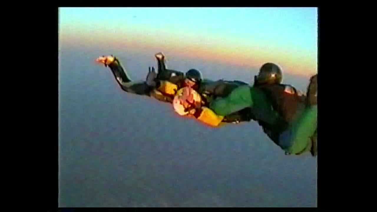 Parachute springen Bart