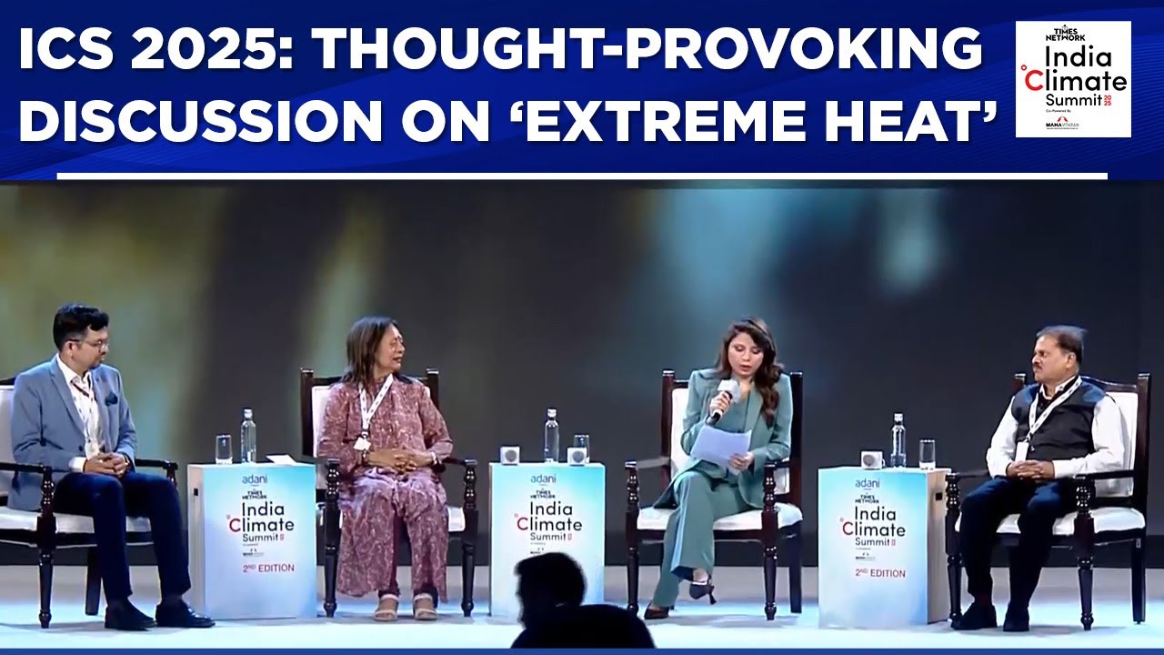 Discussing Urgent Climate Challenge 'Extreme Heat' With Panel | India Climate Summit 2025