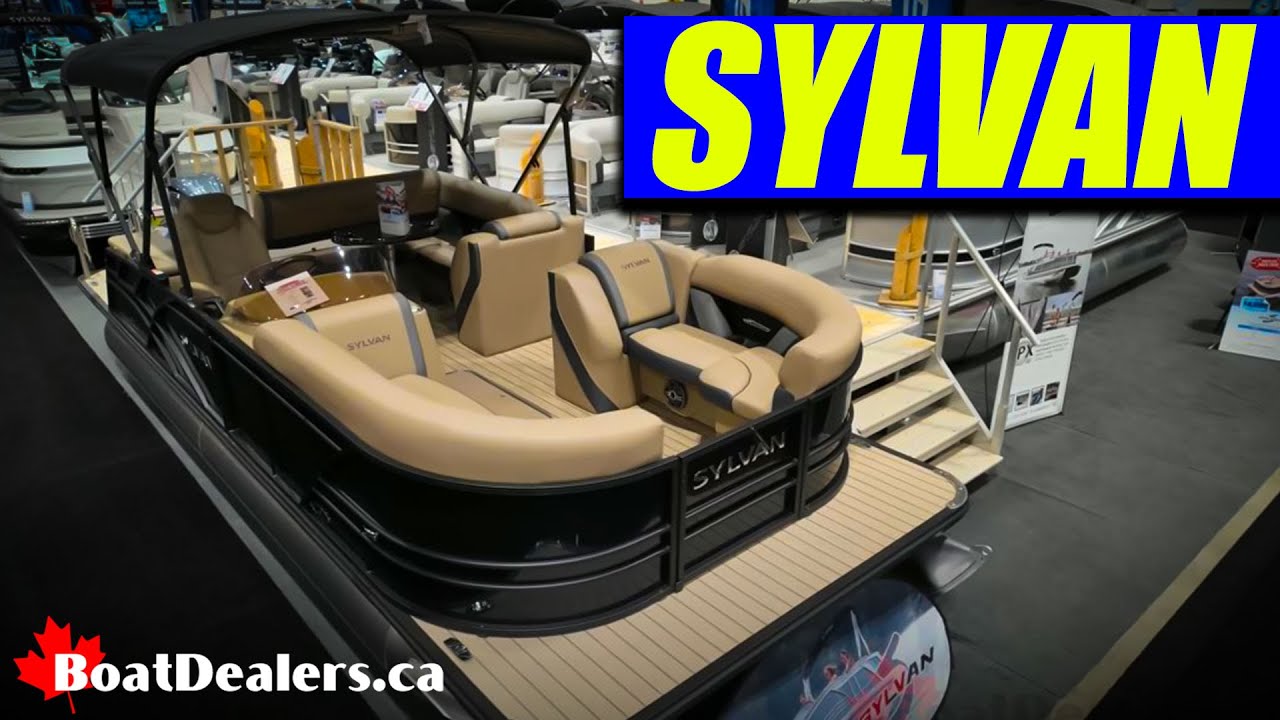 Sylvan #pontoon #boats at #tibs2024 #boatshow
