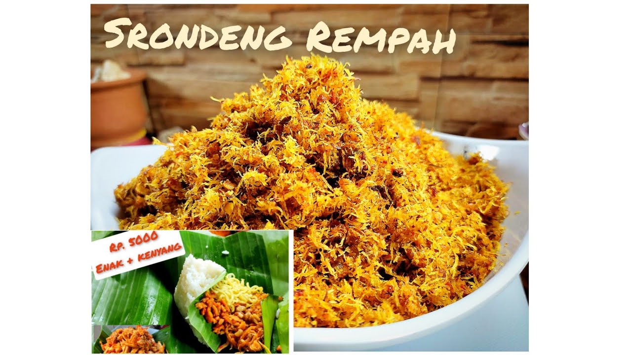 Bikin Enak | Srondeng Rempah Nasi Jinggo Bali