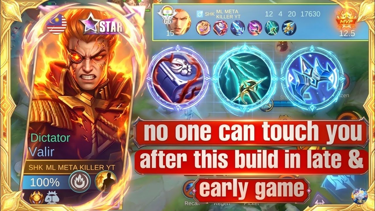 ​Valir is BROKEN! 20 + Kills 😱 with this Secret Build (Early & Late Game)