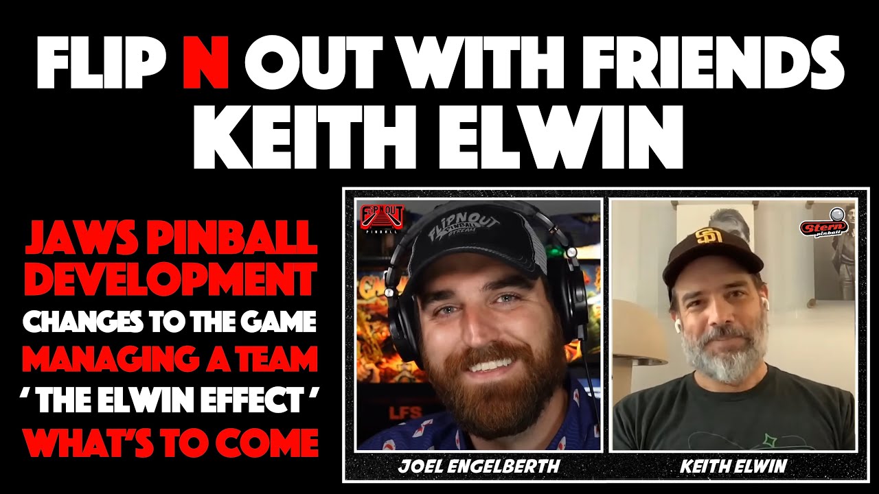 Flip N Out With Friends: JAWS Pinball Deep Dive with Keith Elwin (2024)