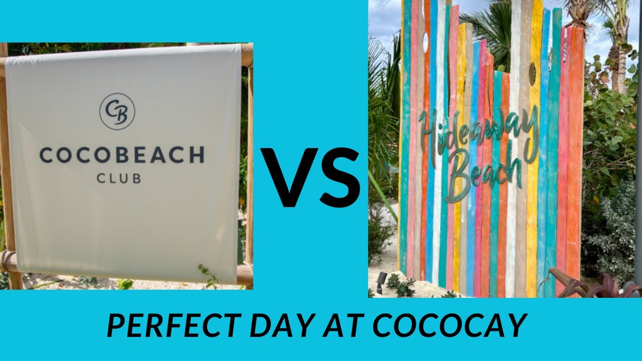 Coco Beach Club против Hideaway Beach: идеальный день на острове Коко-Кей, Royal Caribbean.