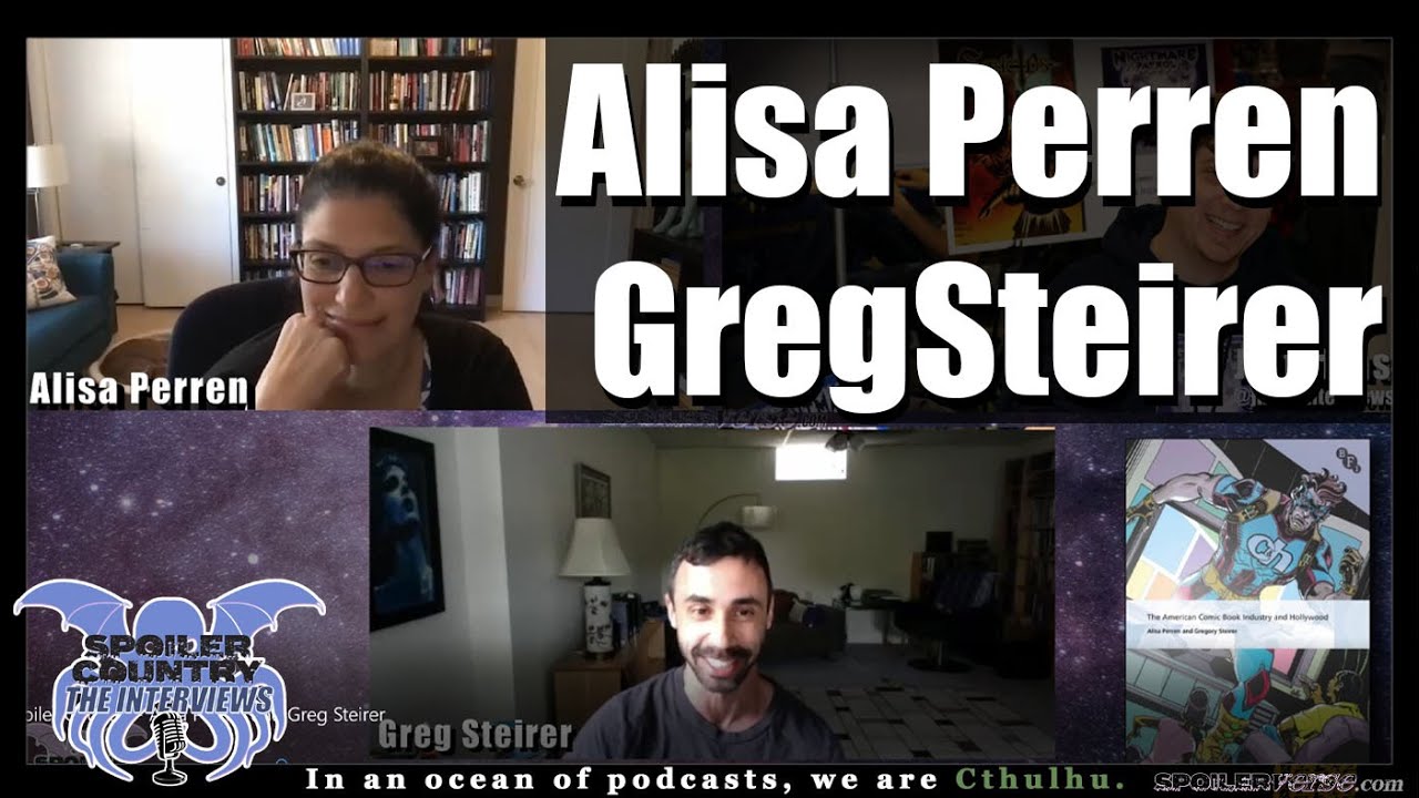 Alisa Perren and Greg Steirer talk The American Comic Book Industry and Hollywood!
