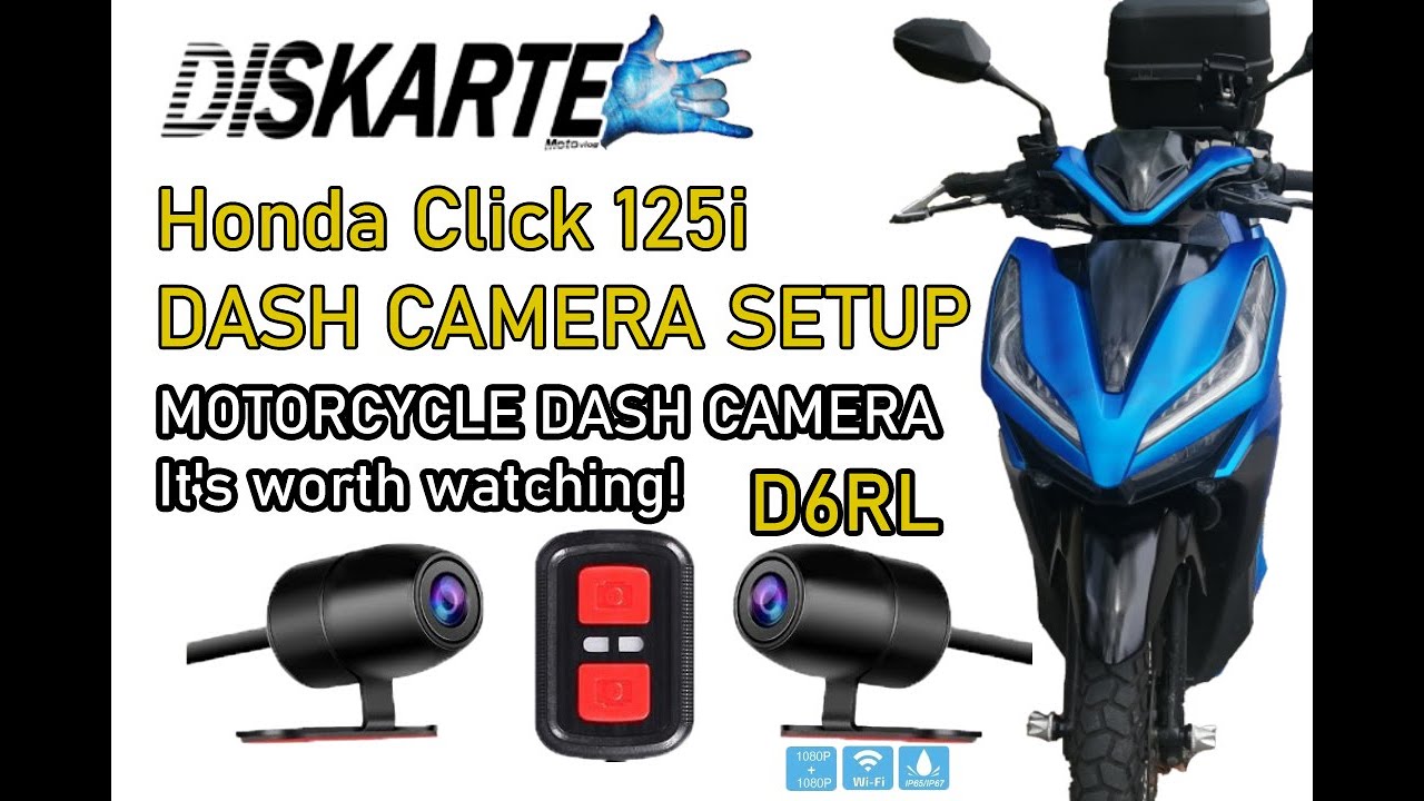 Honda Click Dash Camera | Dash Camera for Motorcycle