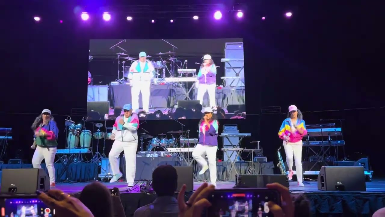 The Jets performing ‘Crush on You’ at Amway Center in Orlando, FL on 07/15/2023