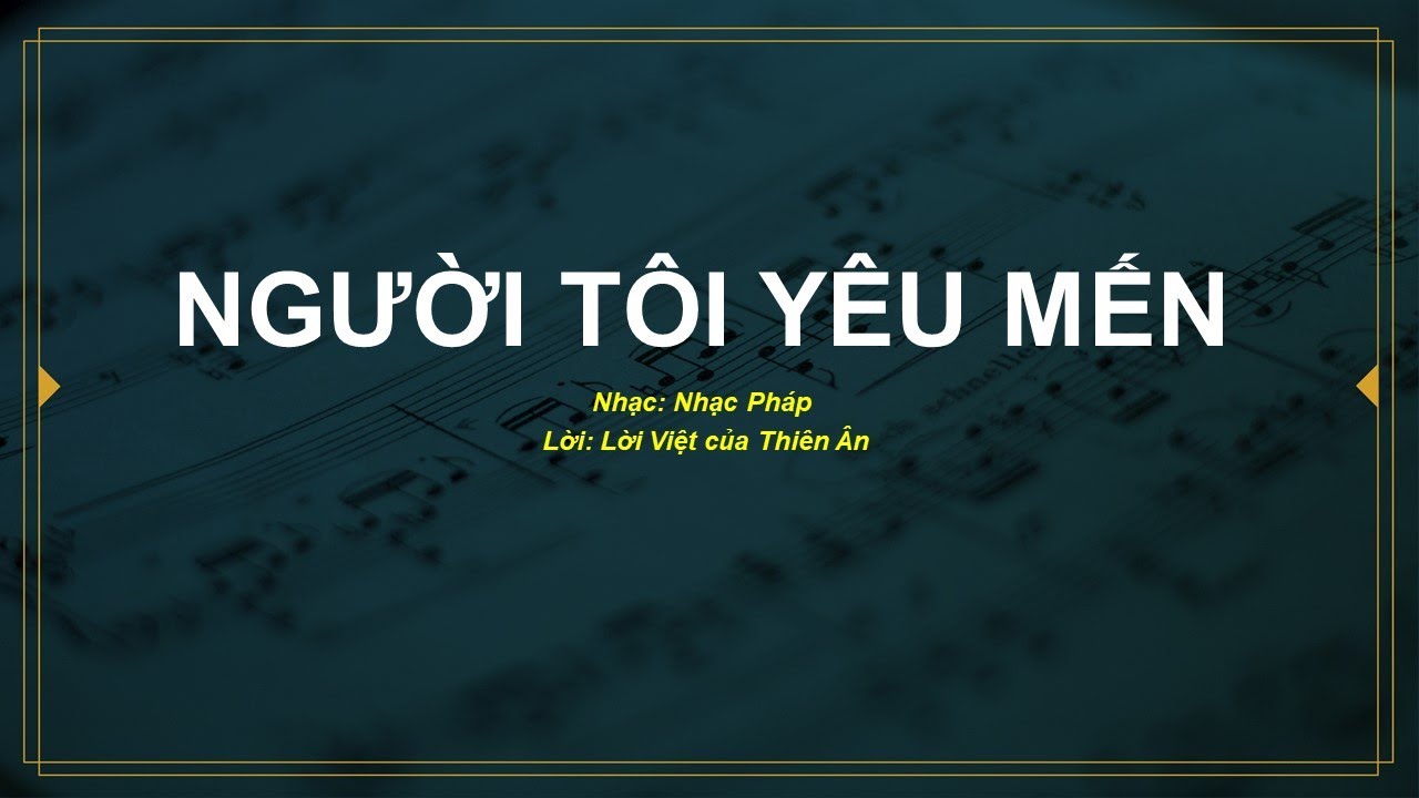 VOCAL - Người Tôi Yêu Mến - Tôn Vinh Chúa Hằng Hữu - Số 126 - Karaoke Tin Lành