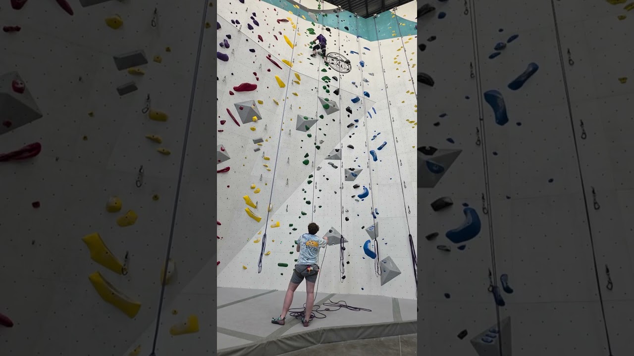 Climbing at high point