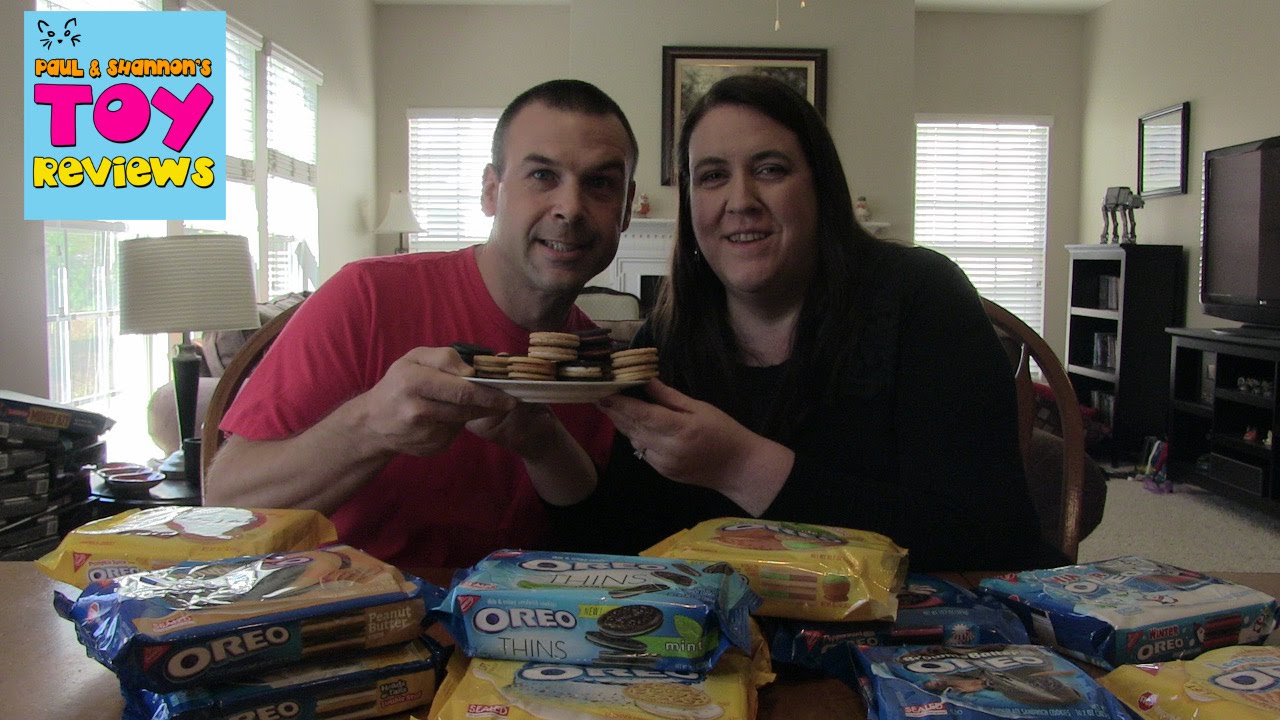 Oreo Cookie Taste Testing | New Flavors Review | PSToyReviews