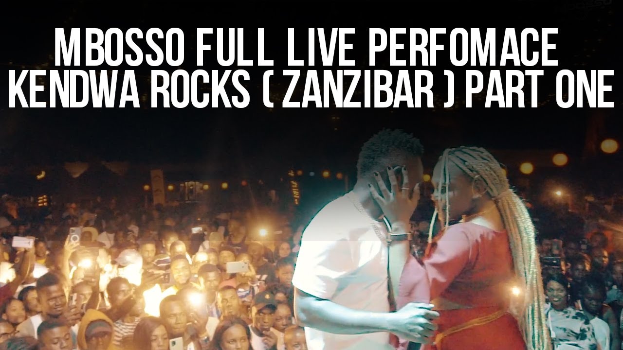 Mbosso Full live perfomance Kendwa Rocks ( Zanzibar ) Part one