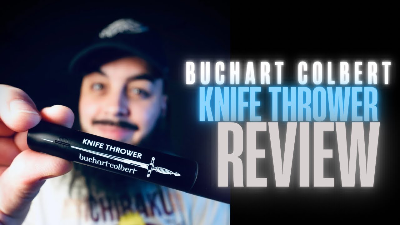 Fresh Out The Barbers Chair ! | Buchart Colbert Knife Thrower Review