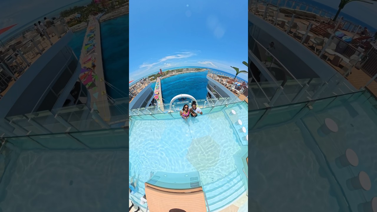 How I got these AMAZING videos on our cruise. Camera 🔗 on my profile 🤳