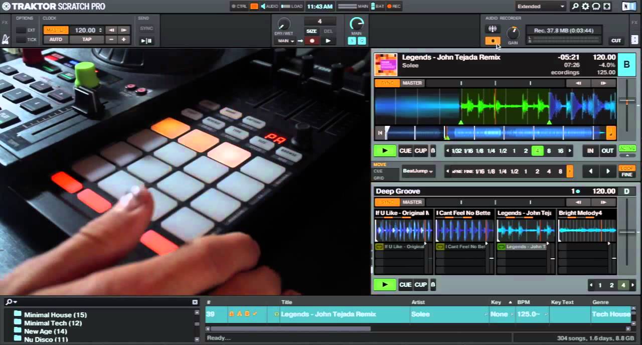How to Create Build-ups using the Traktor Remix Decks