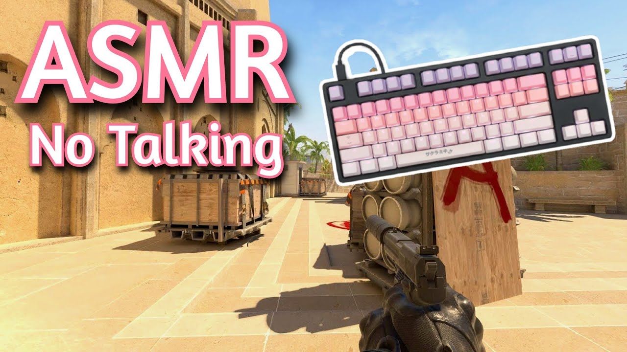 ASMR Gaming | CS2 COMPETITIVE NO TALKING | Keyboard and Mouse Sounds 💤