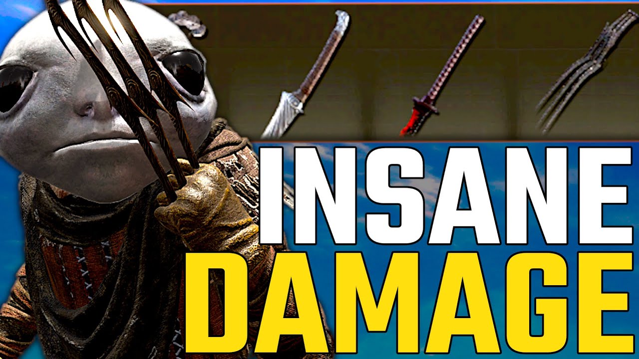 DEXTERITY BUILDS DO A CRAZY AMOUNT OF DAMAGE | Elden Ring