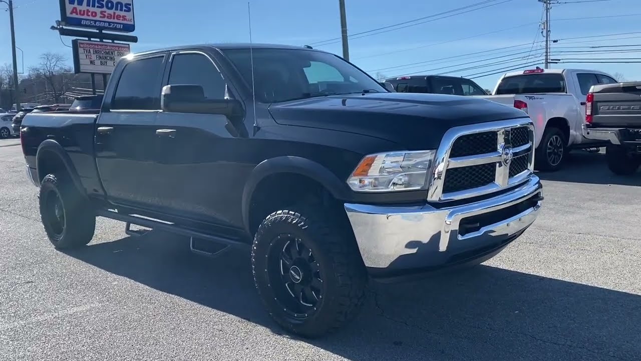 2017 Ram 2500 Crew Cab Diesel 4x4 For Sale