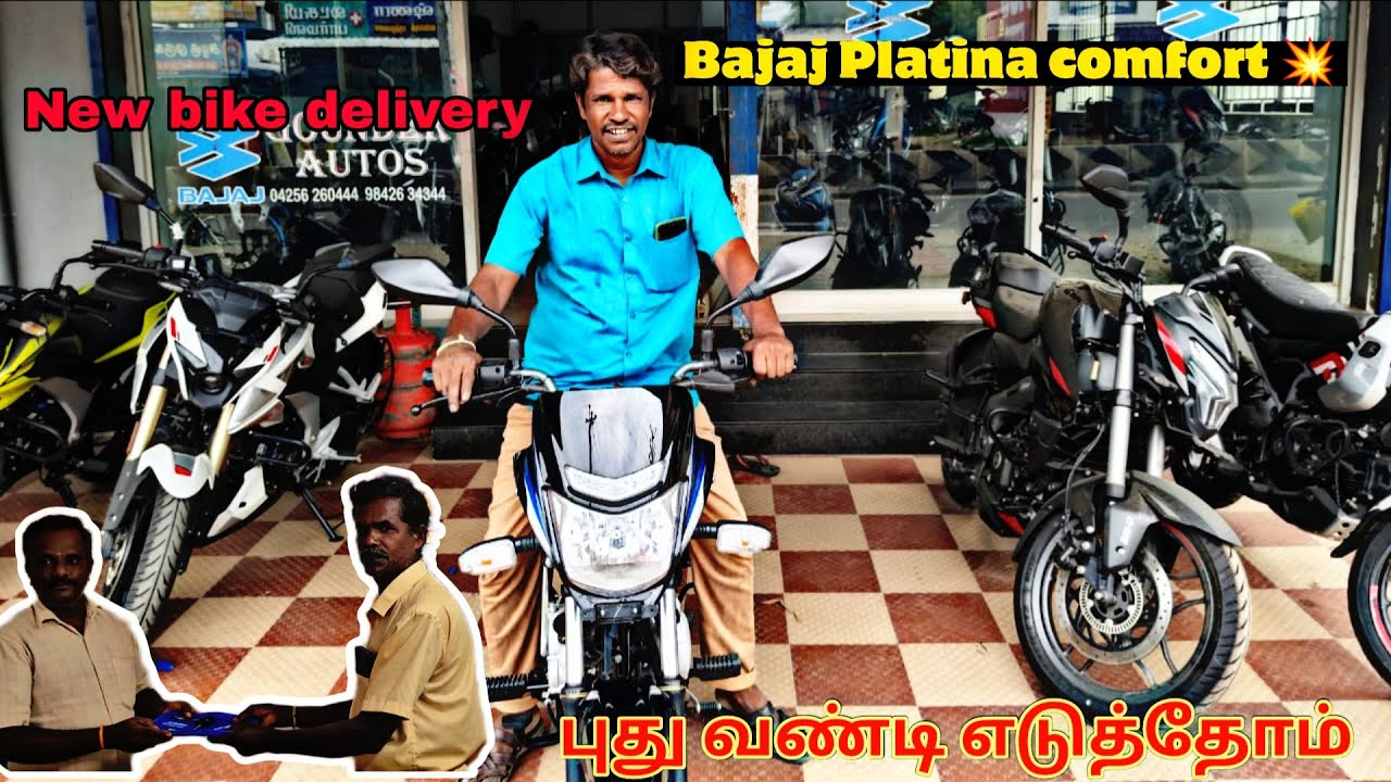 New Platina comfort| delivery| 2025| Bajaj Platina| best mileage | @MalaigalinNanban |