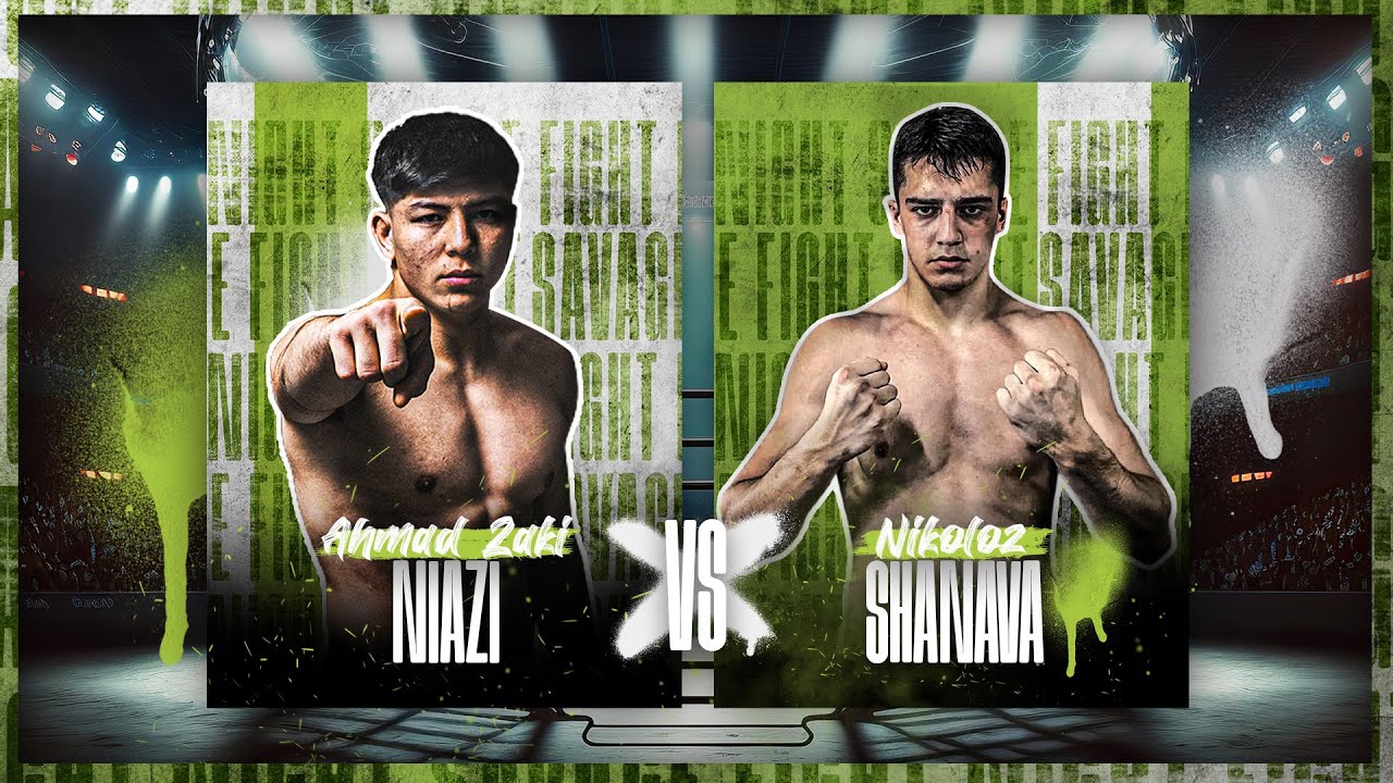 Zaki NIAZI vs Nika SHANAVA I FULL FIGHT I SAVAGE 1