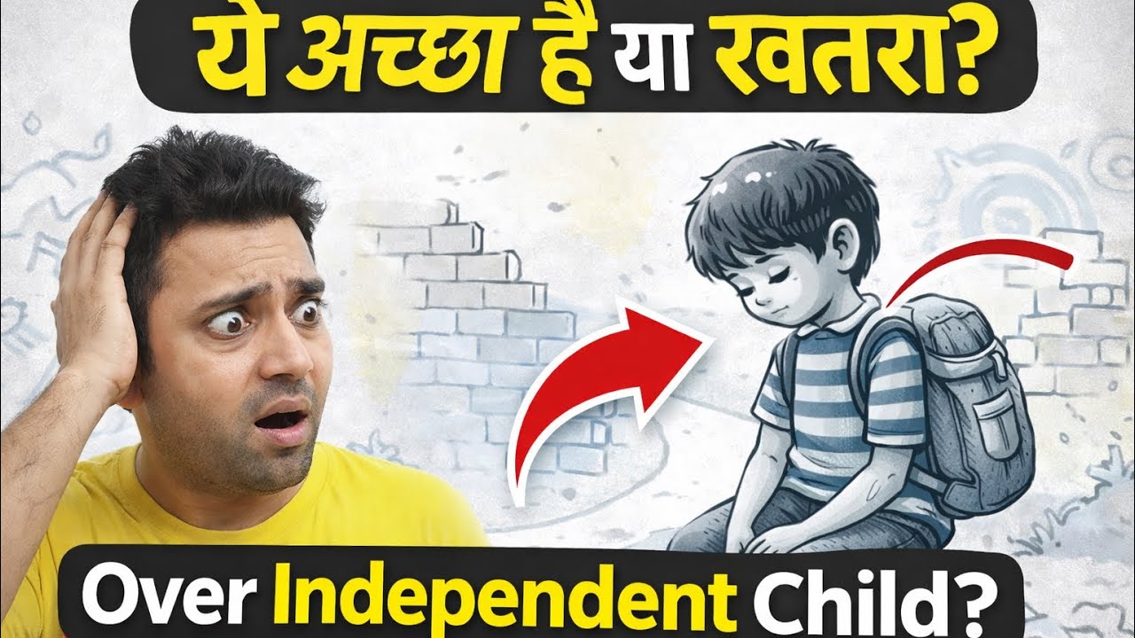 अत्यधिक आत्मनिर्भर बच्चा | Over Self-Dependent Child Psychology Explained