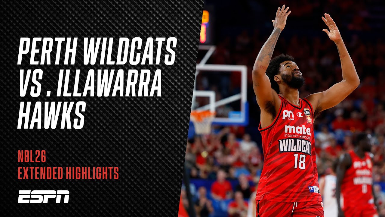 NBL Mini: Perth Wildcats vs. Illawarra Hawks | Extended Highlights