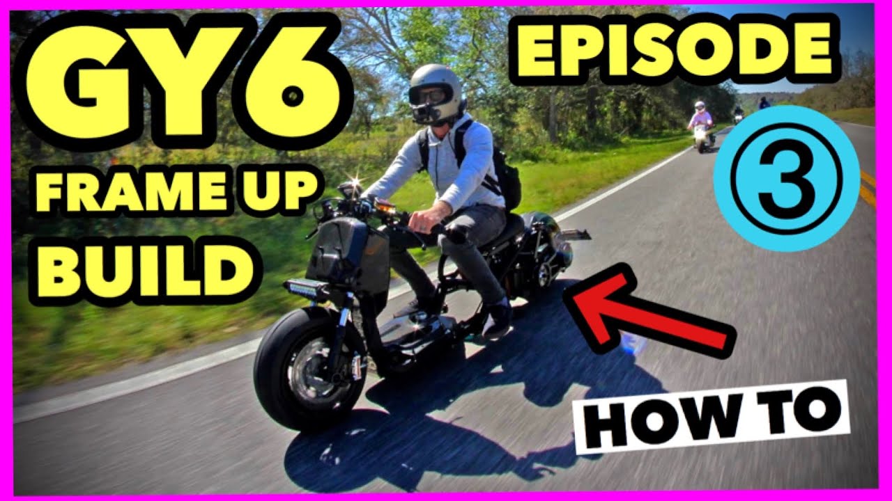 Honda Ruckus [GY6 STEP BY STEP BUILD] Episode 3