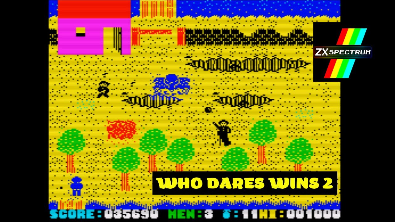 Who Dares Wins 2 [ZX Spectrum] - Walkthrough / Gameplay
