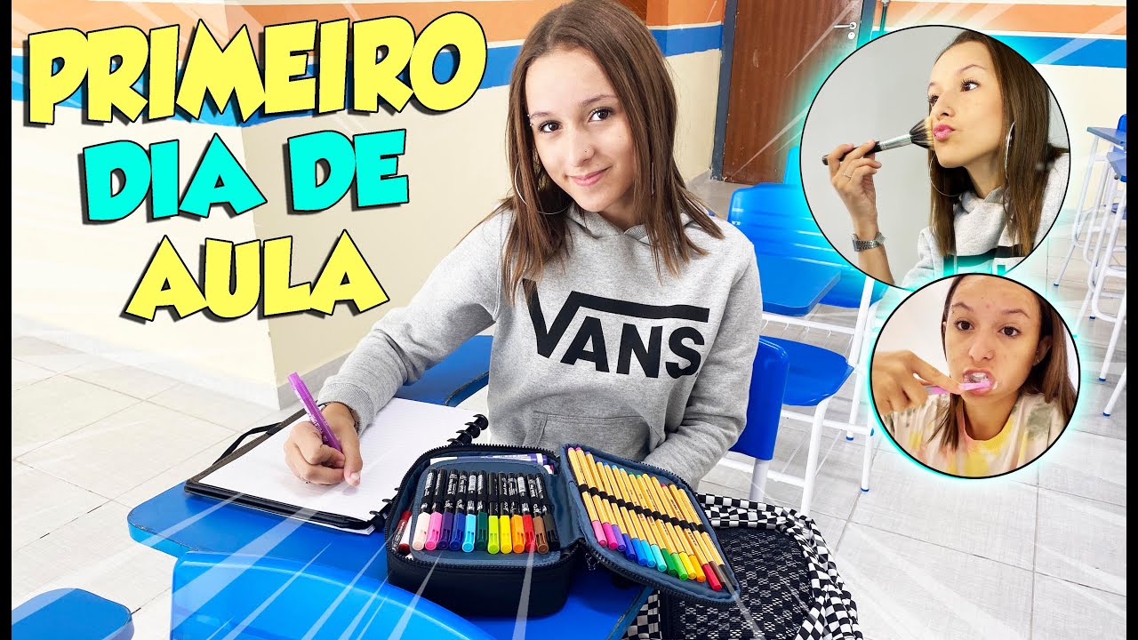 MEU PRIMEIRO DIA DE AULA 2020 - ENSINO MÉDIO