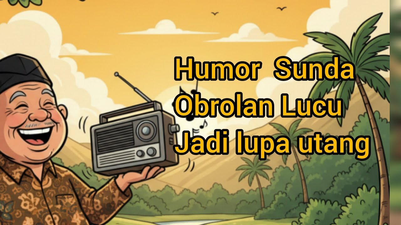 Humor Sunda Pikaseurieun Cangehgar Yang Bikin Kita Tertawa Lupa Hutang