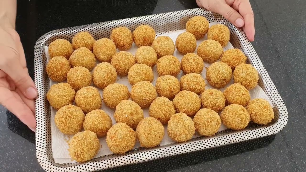 ЕСЛИ У ВАС ЕСТЬ КАРТОФЕЛЬ И КУРИЦА, ПРИГОТОВЬТЕ ЭТУ ЗАКУСКУ К РОЖДЕСТВУ!