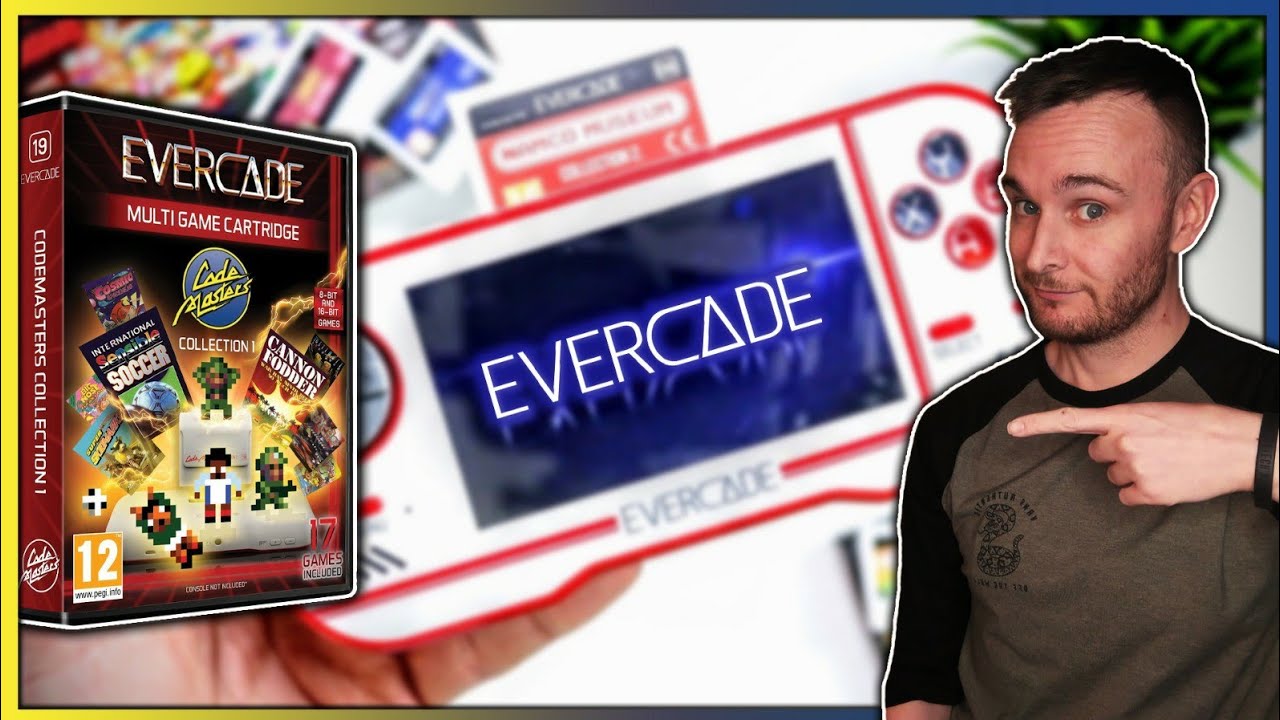 MY EVERCADE IS HERE! - CODEMASTERS COLLECTION AND WHAT I WANT TO SEE NEXT!