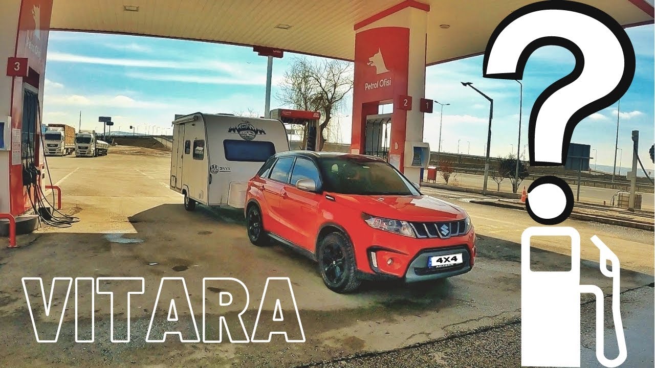 Vitara Uzun Yol Yakıt Tüketimi (1.4 Boosterjet S; karavanlı karavansız karşılaştırma)