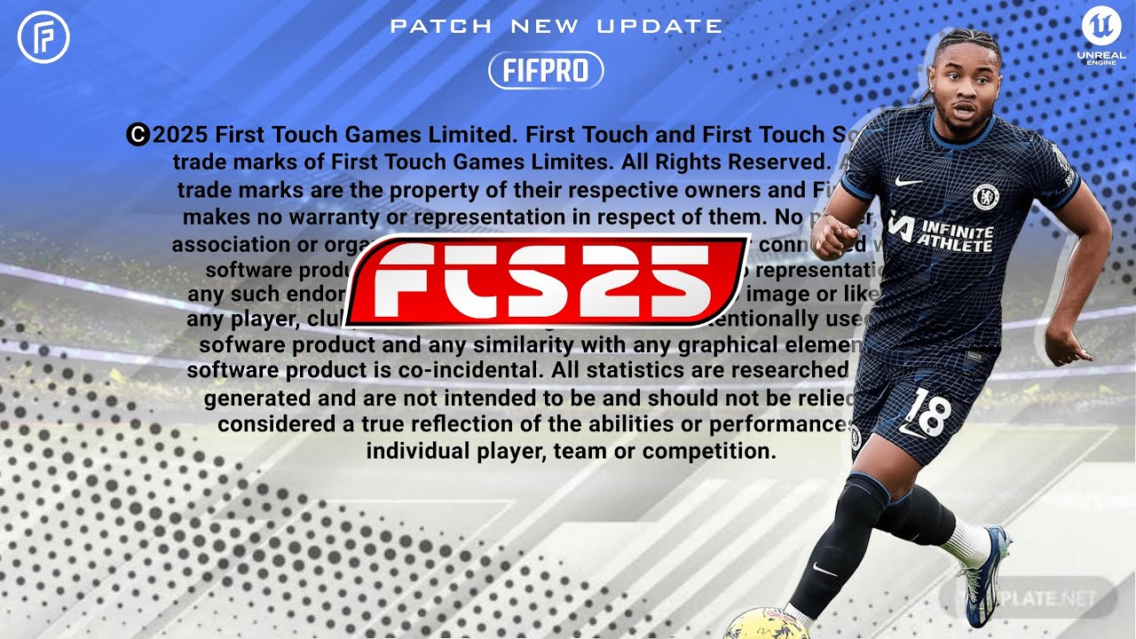 FTS 26 MOBILE OFFLINE MOD ATUALIZADO COM GRÁFICOS FULL HD & NOVAS ÚLTIMAS TRANSFERS 2025/26