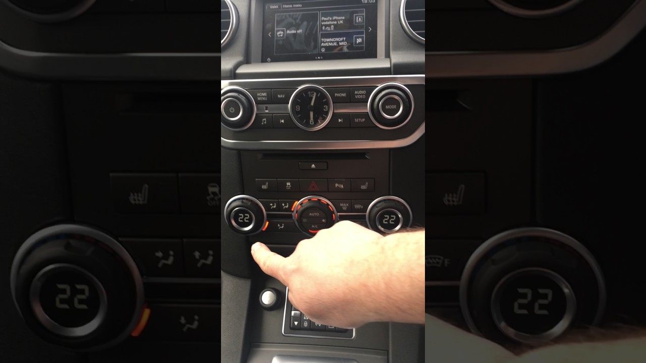 Landrover Discovery 4 MY16 Climate Control Problem