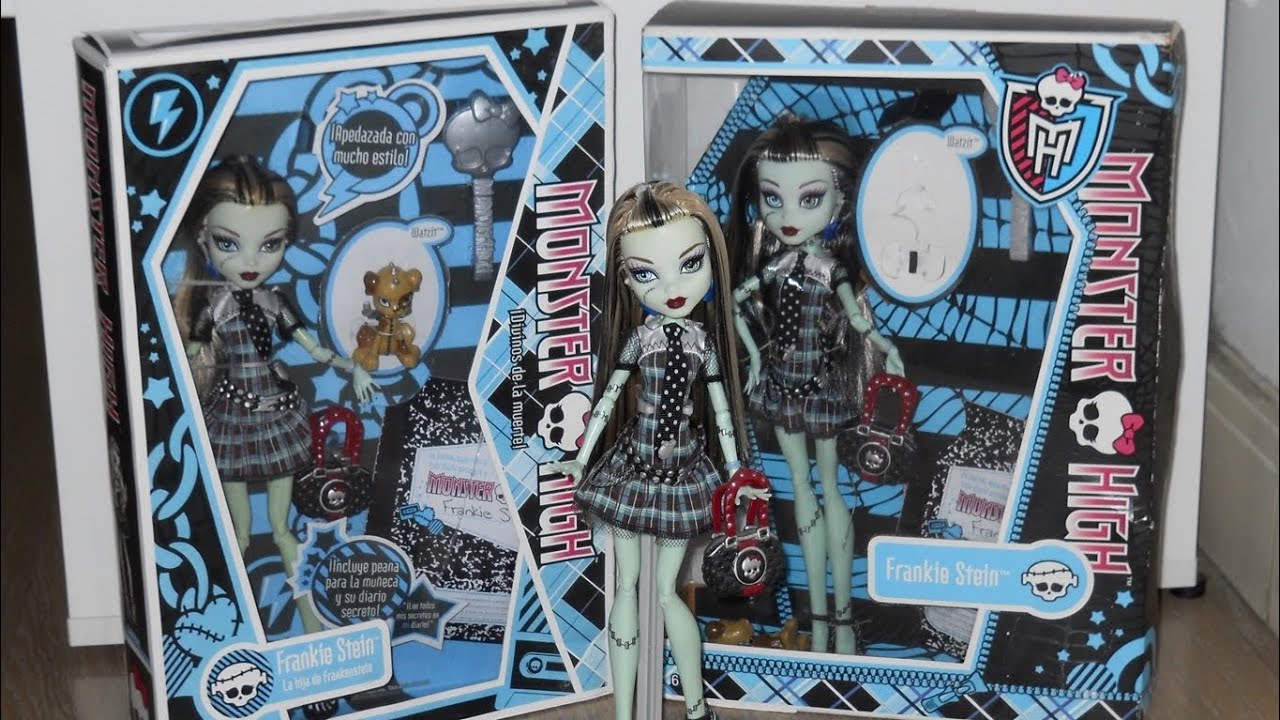 Frankie Stein 1 Wave Doll Collection | Monster High variantes ⚡️💙