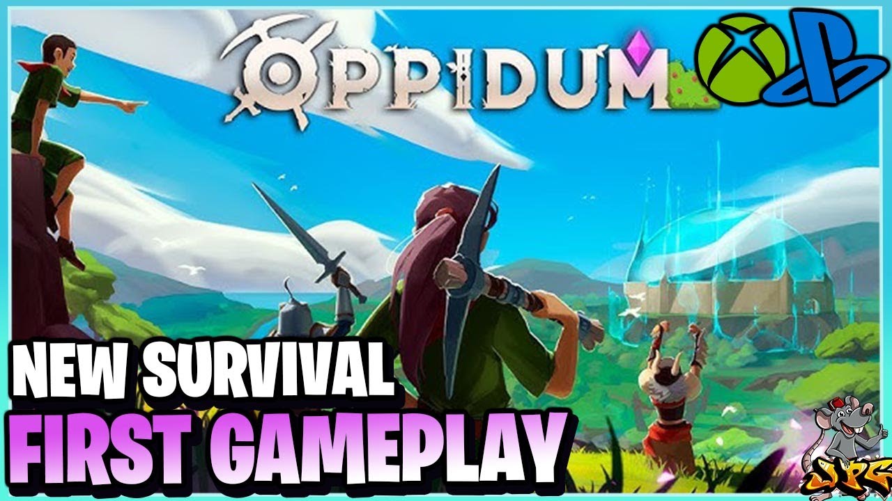 OPPIDUM First Gameplay - New Open World Crafting Survival Co-op OUT NOW! Xbox/Playstation/PC!