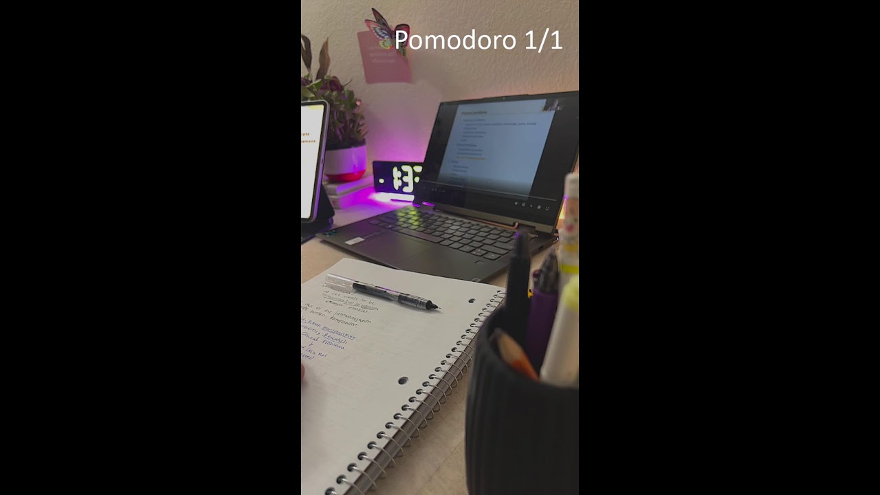 Study For Your Exam | Real-Time Pomodoro | Focus, Calm & Accountability